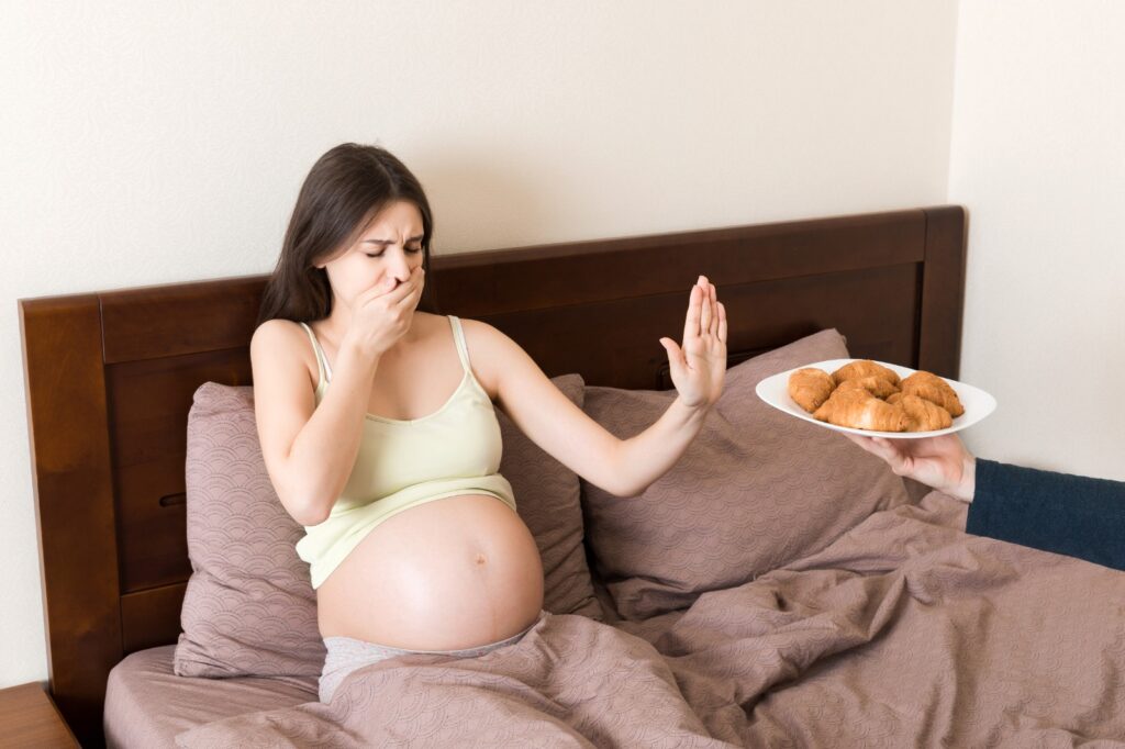 Loss of appetite third pregnancy